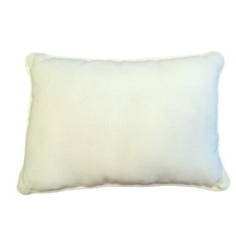 Treasured Friend Ribbon Embroidery Floral Accent Pillow Cream‎ 11x8